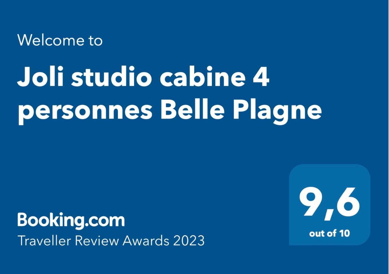 Joli Studio Cabine 4 Personnes Belle Plagne Apartment La Plagne-Tarentaise Exterior foto